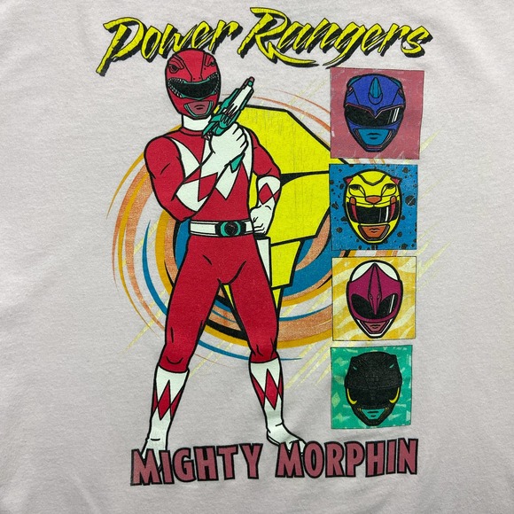 Mighty Morphin Power Rangers - Pink T-Shirt - 3X - Picture 2 of 6